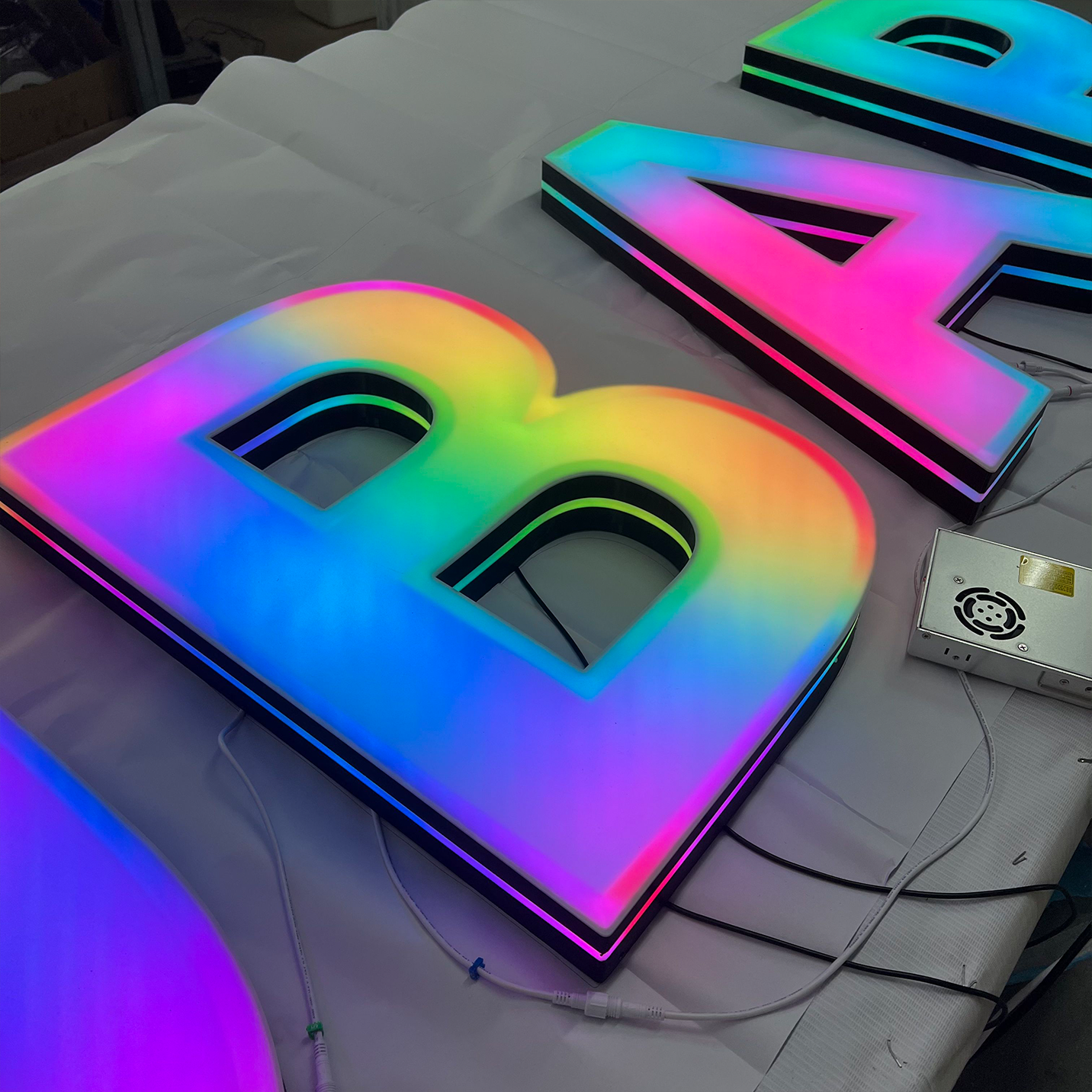 RGB / Programmable Channel Letters example 2