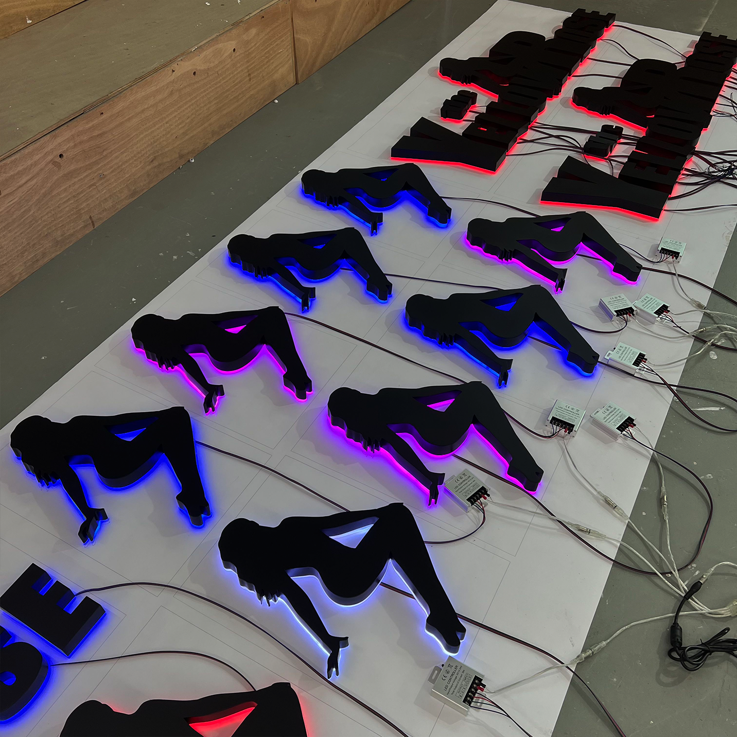 RGB / Programmable Channel Letters example 4