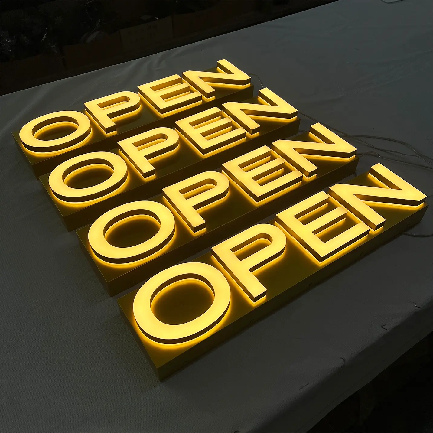 Front + Back-Lit Channel Letters example 2