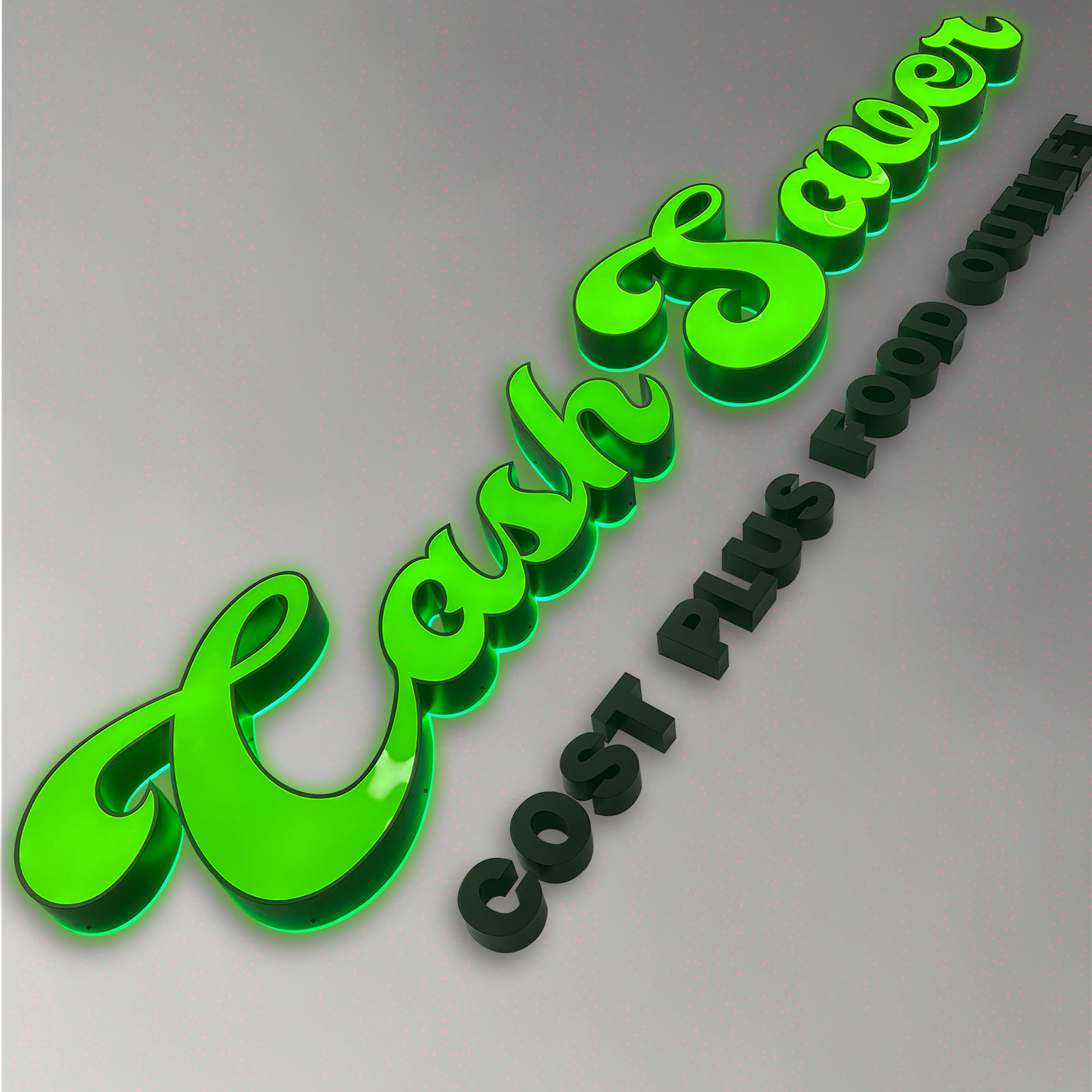 Front + Back-Lit Channel Letters example 4